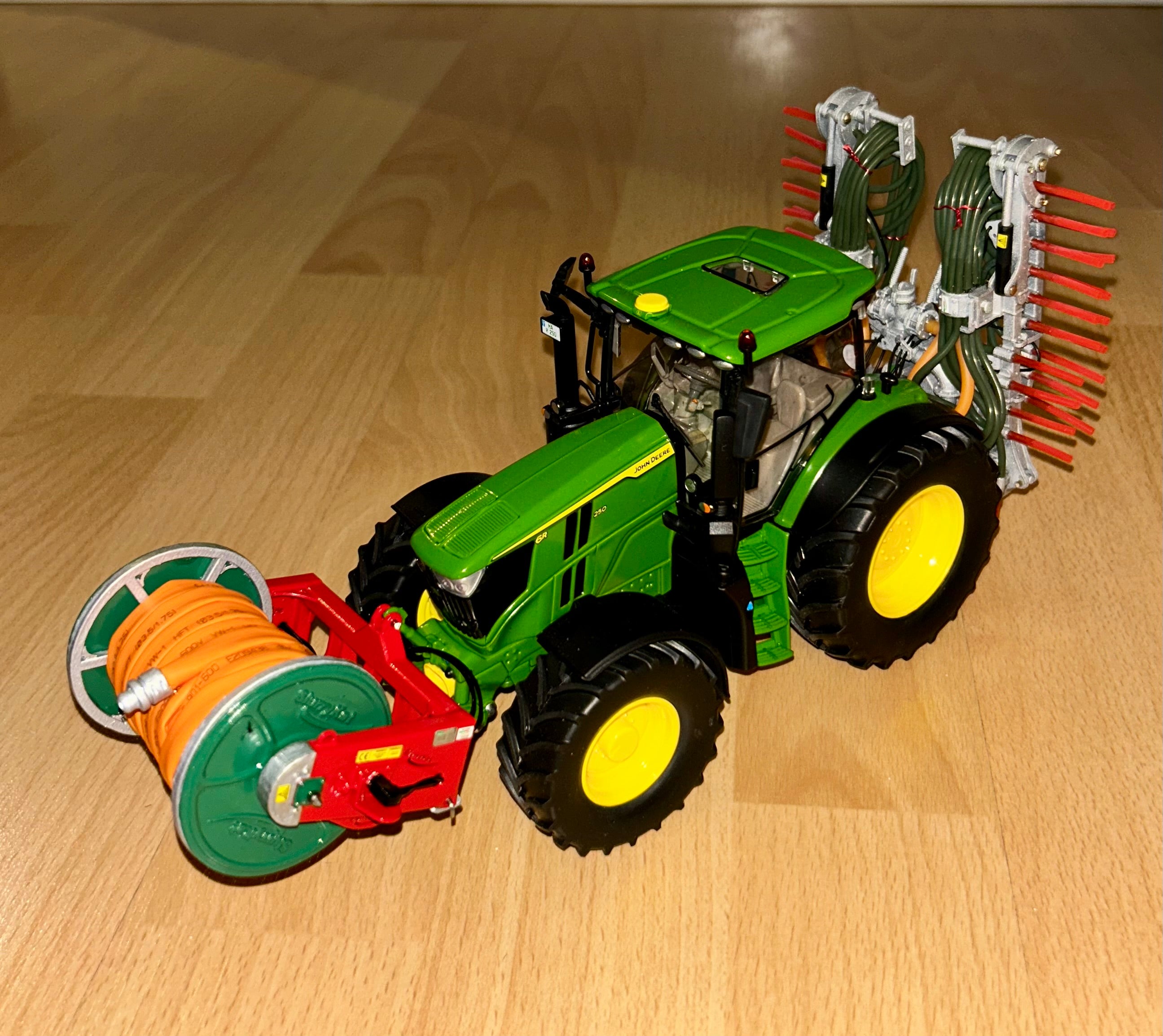 Scratchbuilt 12m Dribble Bar 1:32 Scale