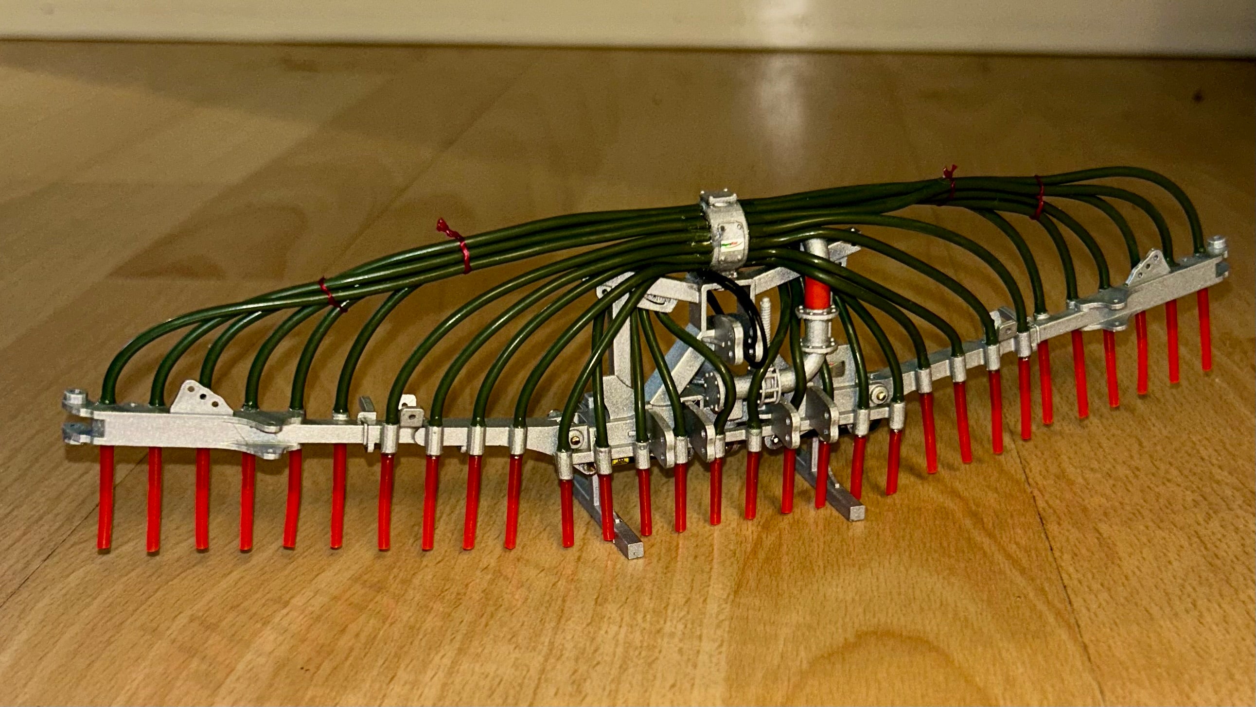 Scratchbuilt 7.5m Dribble Bar 1:32 Scale