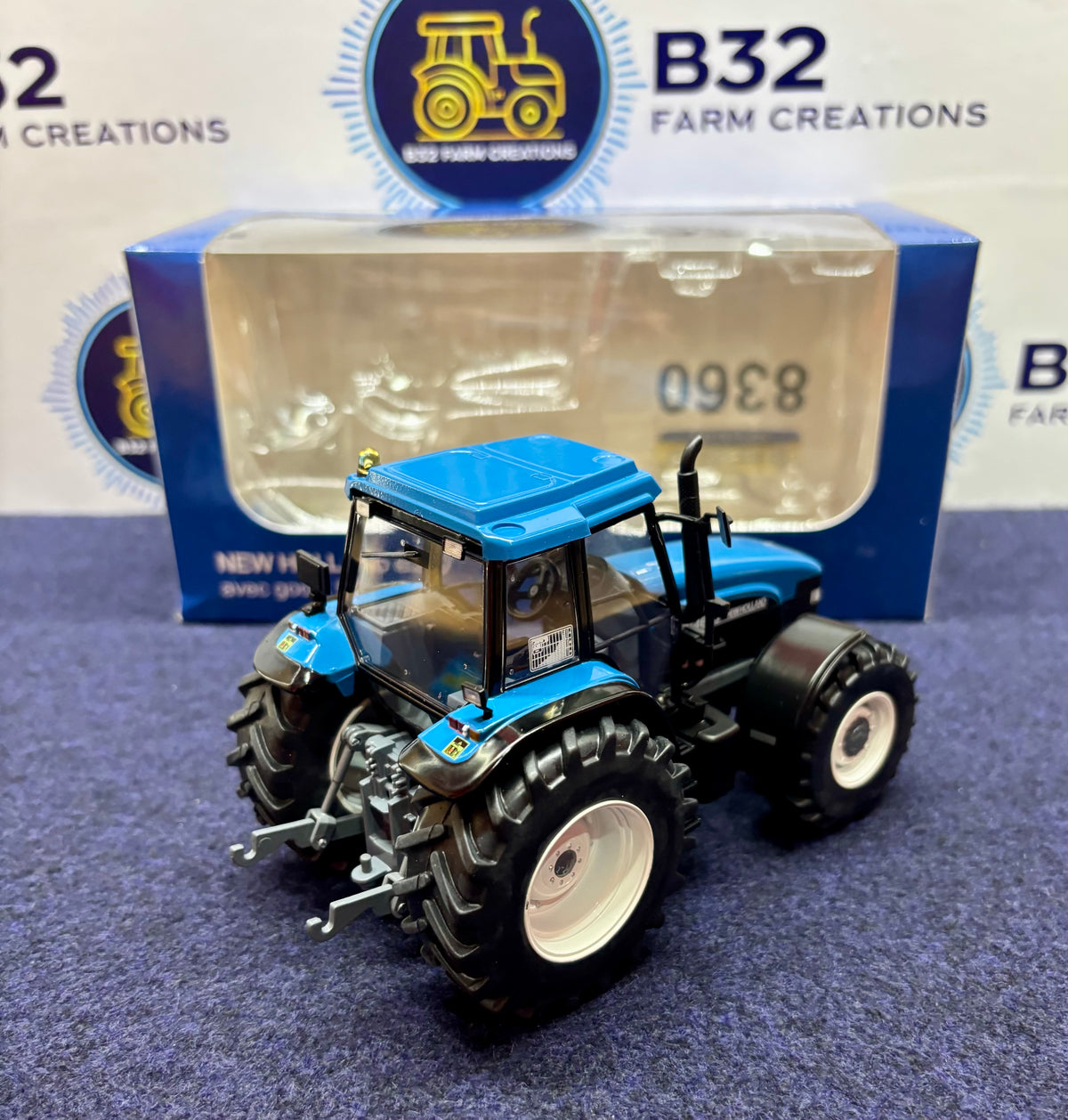 Replicagri New Holland 8360 Tractor And Linkbox In 1:32 Scale