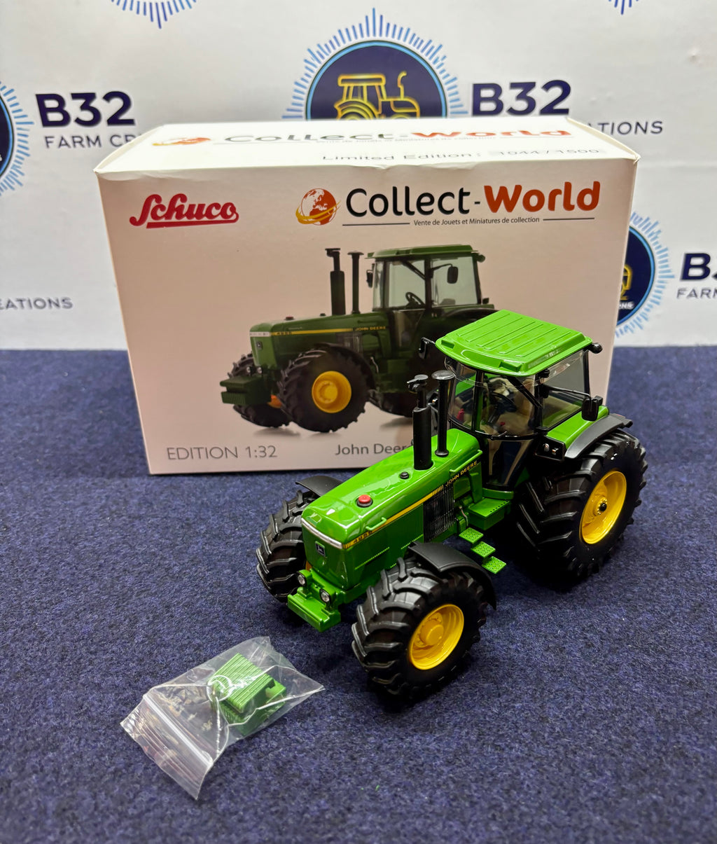 SCHUCO 1:32 SCALE JOHN DEERE 4955 TRACTOR - LIMITED EDITION