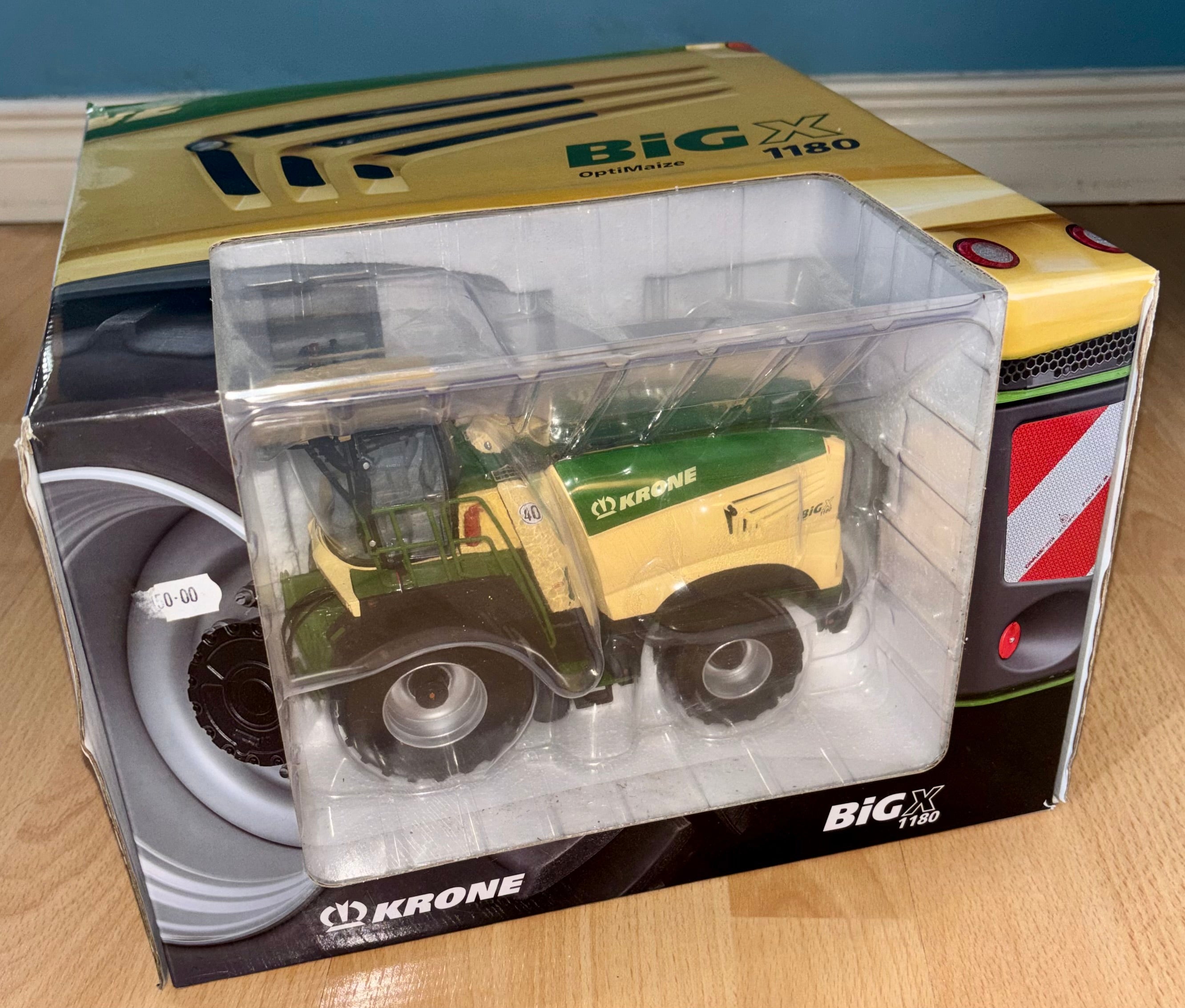 ROS Krone Big X 1180 1:32 Scale Model Harvester - No Maize Header
