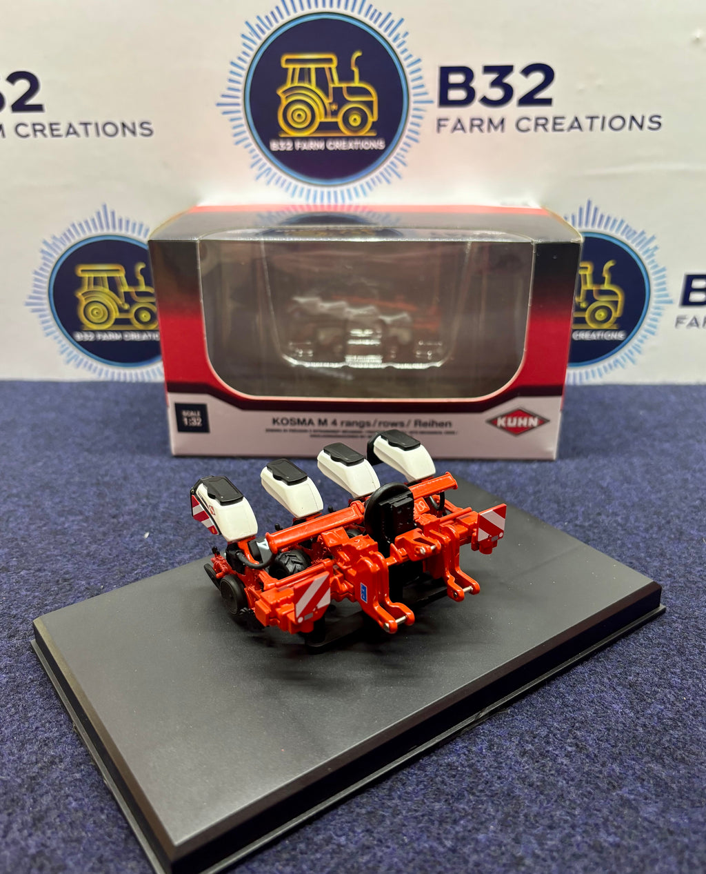 REPLICAGRI 1:32 SCALE KUHN KOSMA TS 4 ROW DRILL LIMITED EDITION