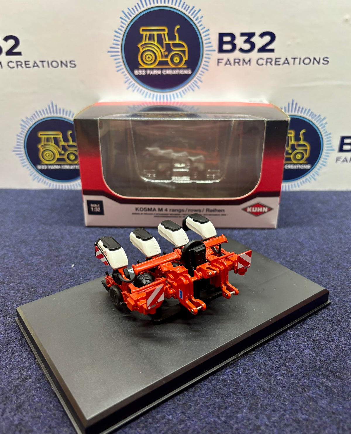 REPLICAGRI 1:32 SCALE KUHN KOSMA TS 4 ROW DRILL LIMITED EDITION