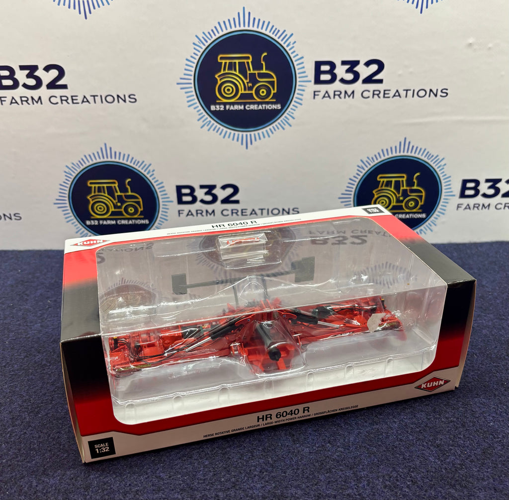 REPLICAGRI 1:32 SCALE KUHN HR 6040 R POWER HARROW