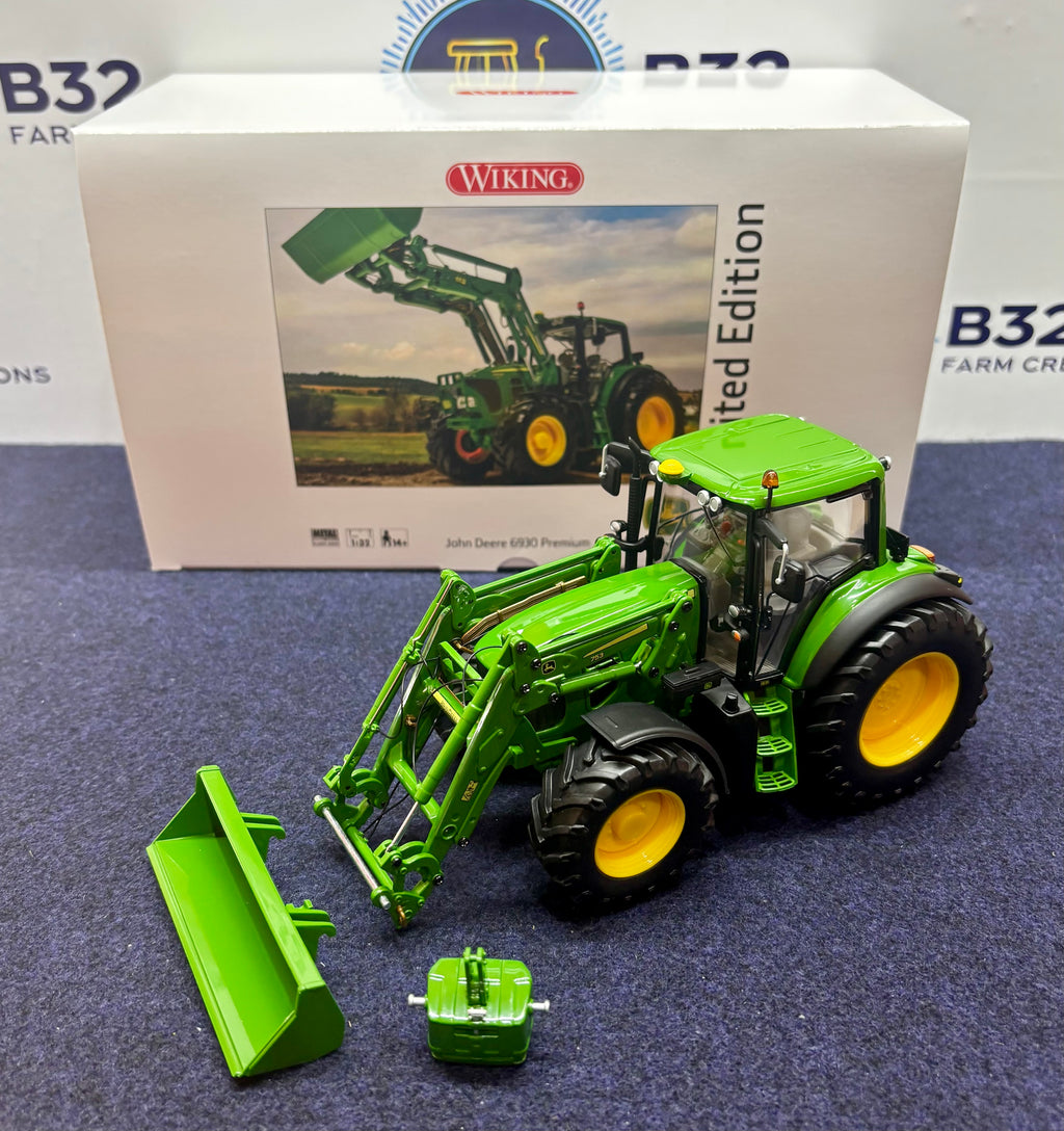 Wiking John Deere 6930 With Front Loader 1:32 Scale Limited Edition