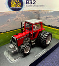UNIVERSAL HOBBIES 1:32 SCALE MASSEY FERGUSON 590 4WD WITH REAR DUAL WHEELS