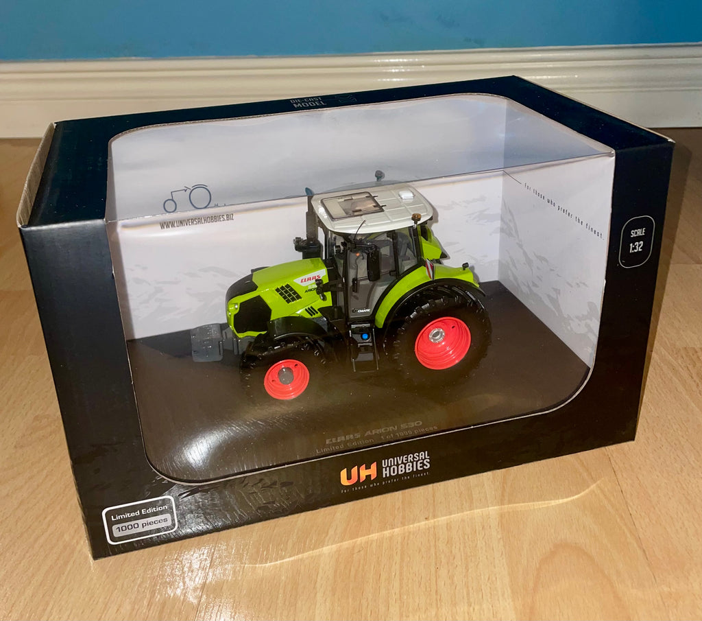 UNIVERSAL HOBBIES 6645 1:32 SCALE CLAAS ARION 530 LIMITED EDITION