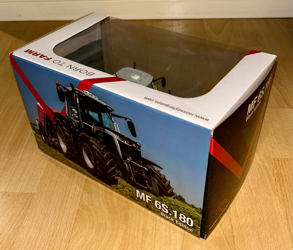 UNIVERSAL HOBBIES MASSEY FERGUSON 6S.180 black edition 1:32