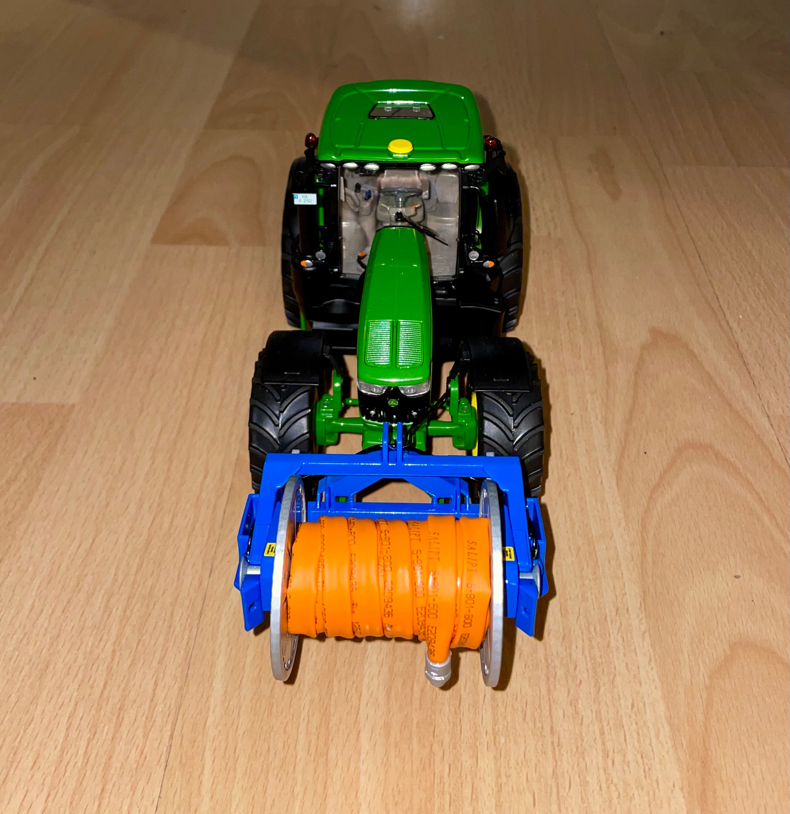 Scratch Built 1000m tramspread Dropout Front Reeler 1:32 Scale
