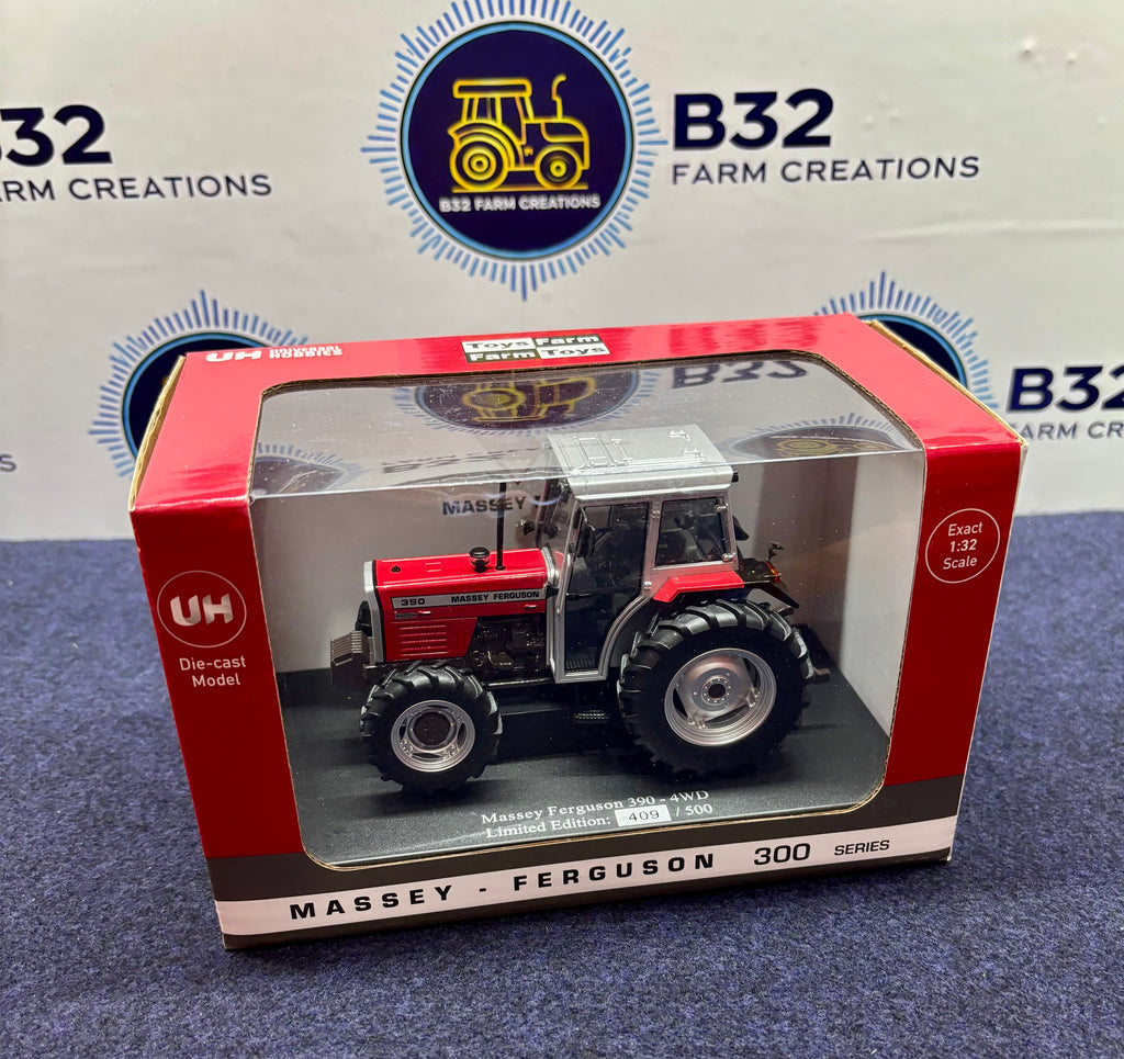 Universal Hobbies Massey Ferguson 390 4WD Tractor 1:32 Scale