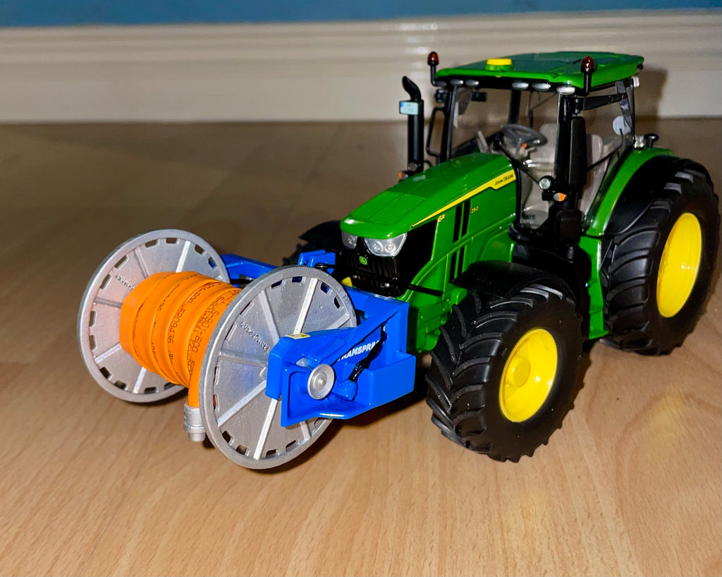 Scratch Built 1000m tramspread Dropout Front Reeler 1:32 Scale