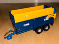 Customised Britains Kane Twin Axel Silage Trailer 1:32 Scale With P32 Wheels