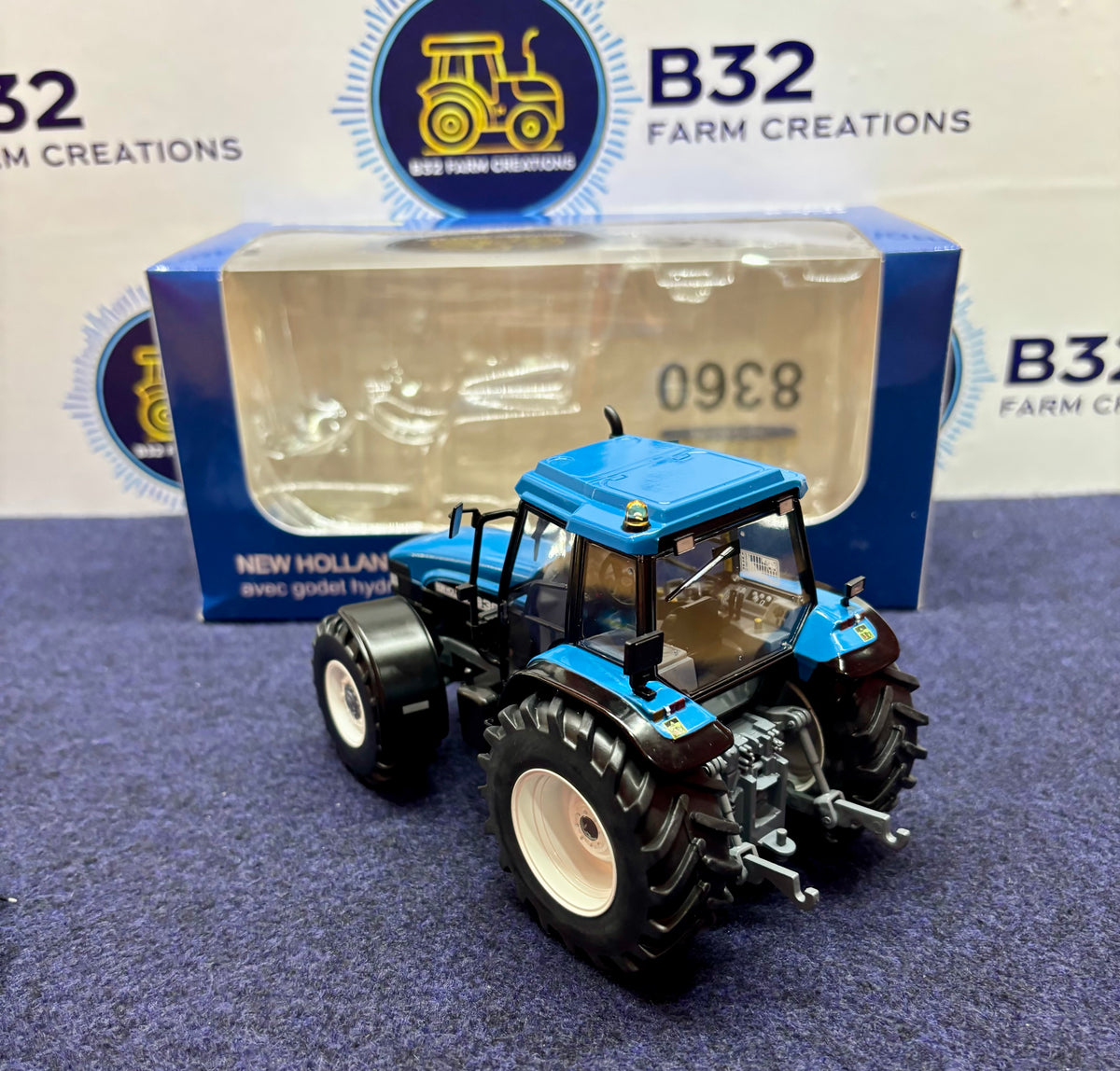 Replicagri New Holland 8360 Tractor And Linkbox In 1:32 Scale