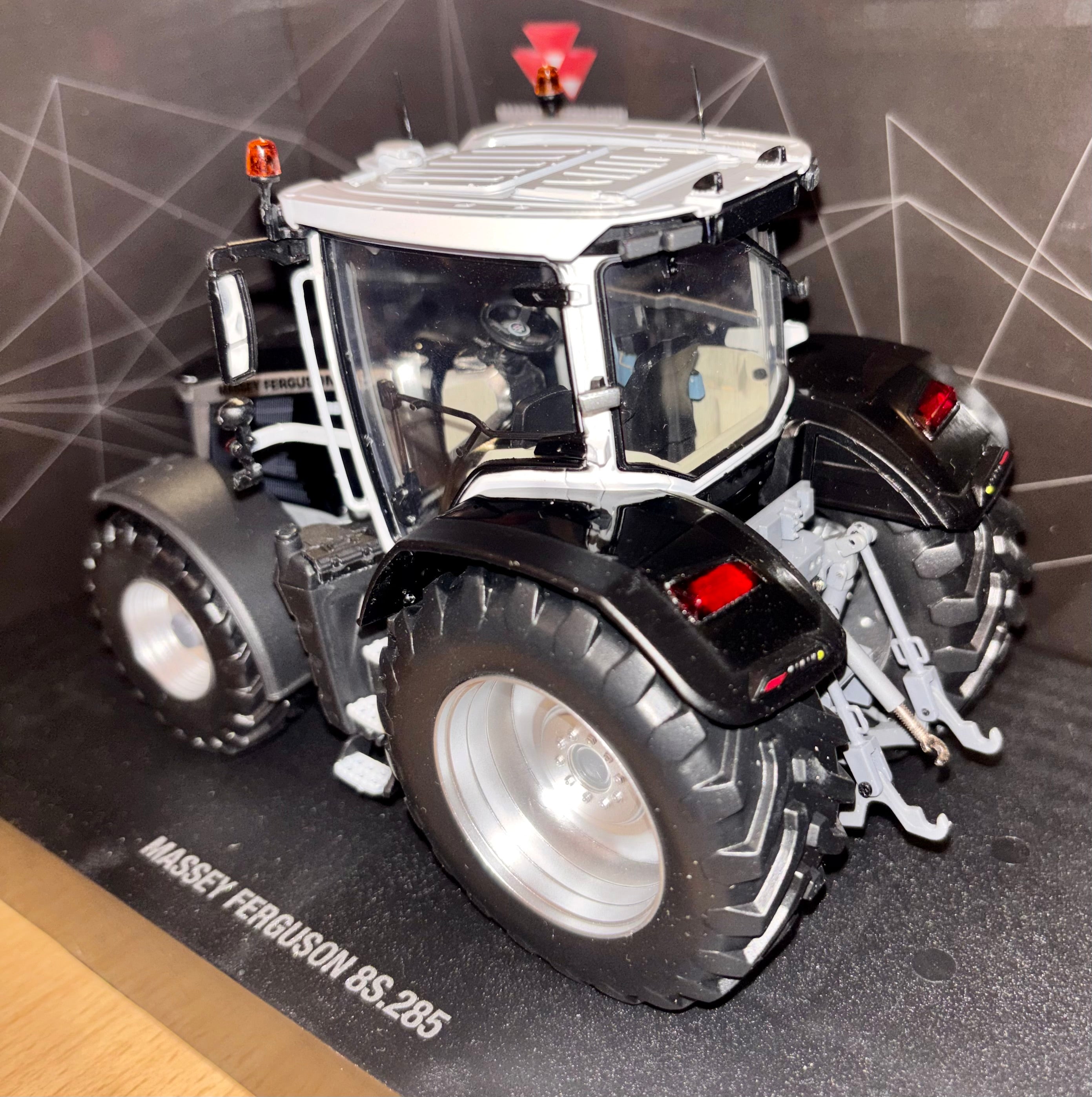 Universal Hobbies Massey Ferguson 8s.285 Black Edition 1:32 Scale Tractor