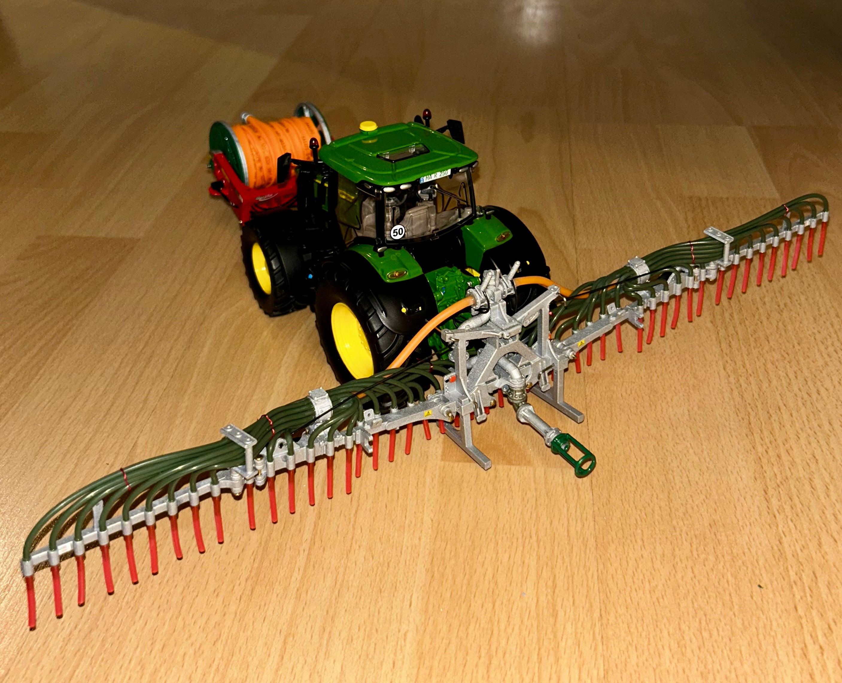 Scratchbuilt 12m Dribble Bar 1:32 Scale