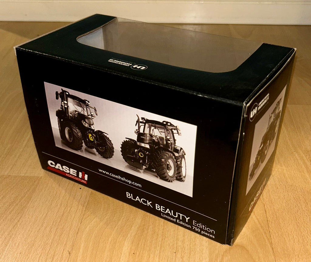 Universal Hobbies - Case Maxxum 145 CVX Black Edition - 1:32 Scale New/Mint