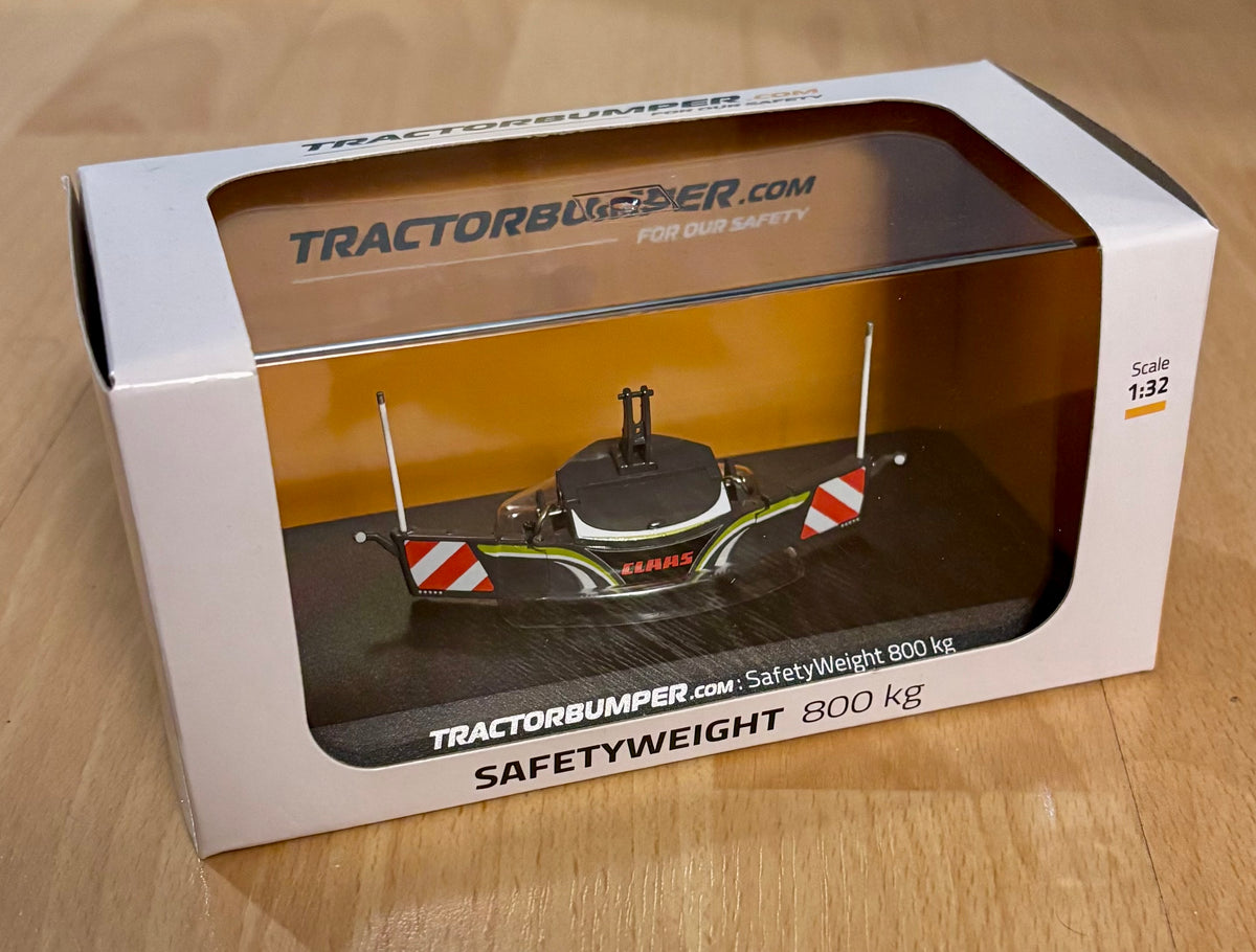 UH 1:32 Scale Tractor Bumper Safety Weight Claas 800kg