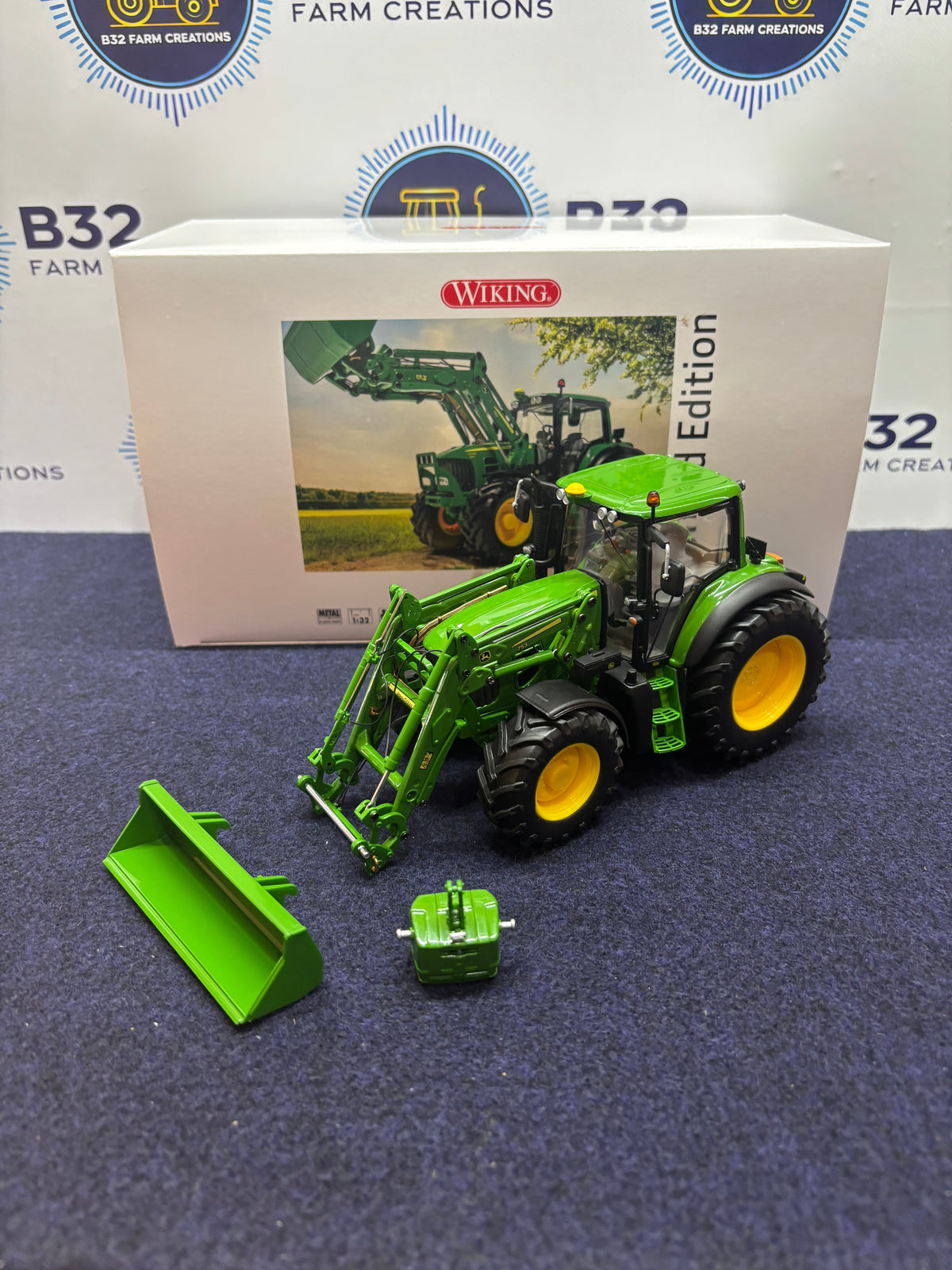 Wiking John Deere 7530 With Front Loader 1:32 Scale Limited Edition