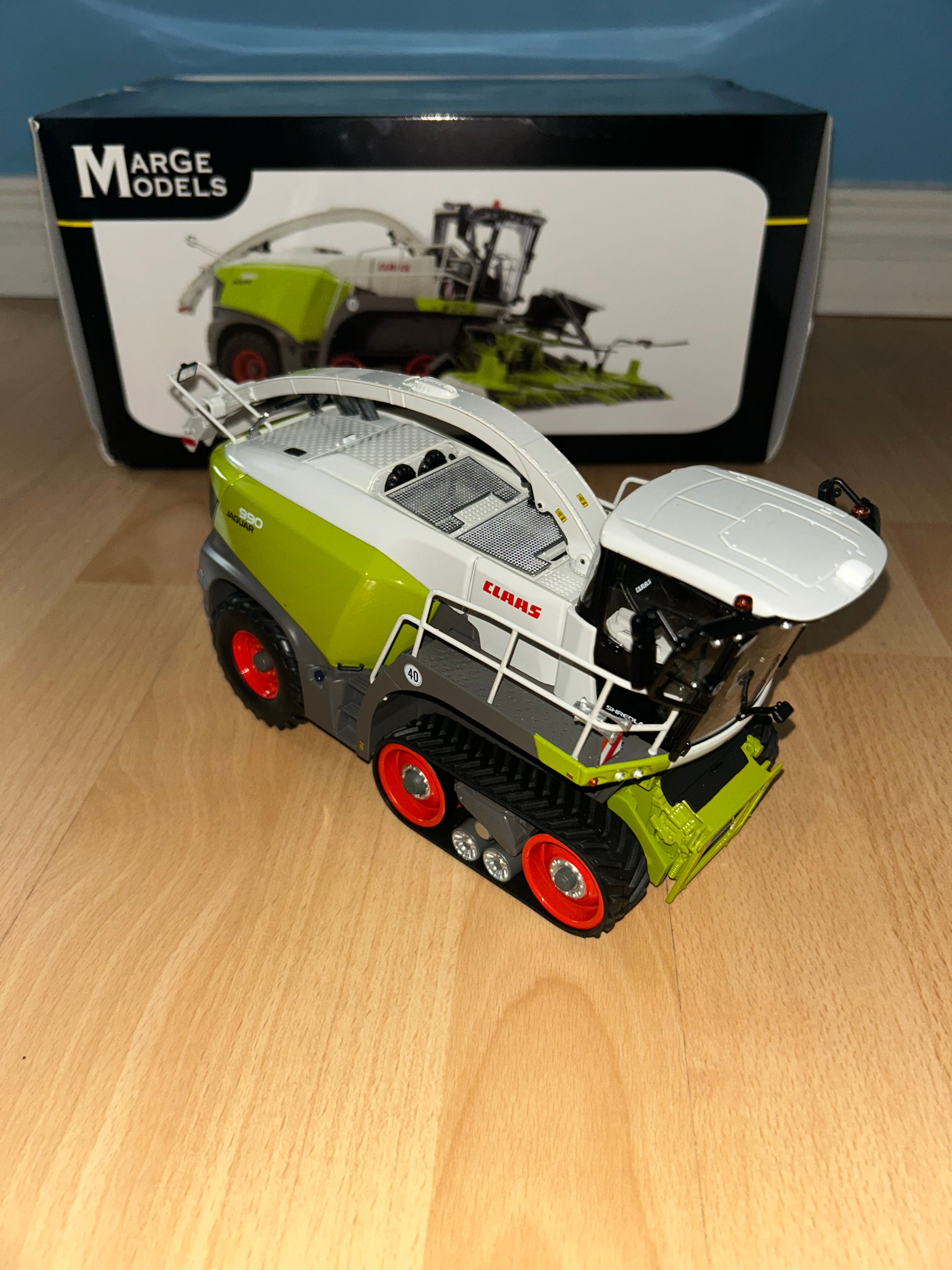 Marge Models Claas Jaguar 990 Terra Track Forage harvester 1:32 Scale