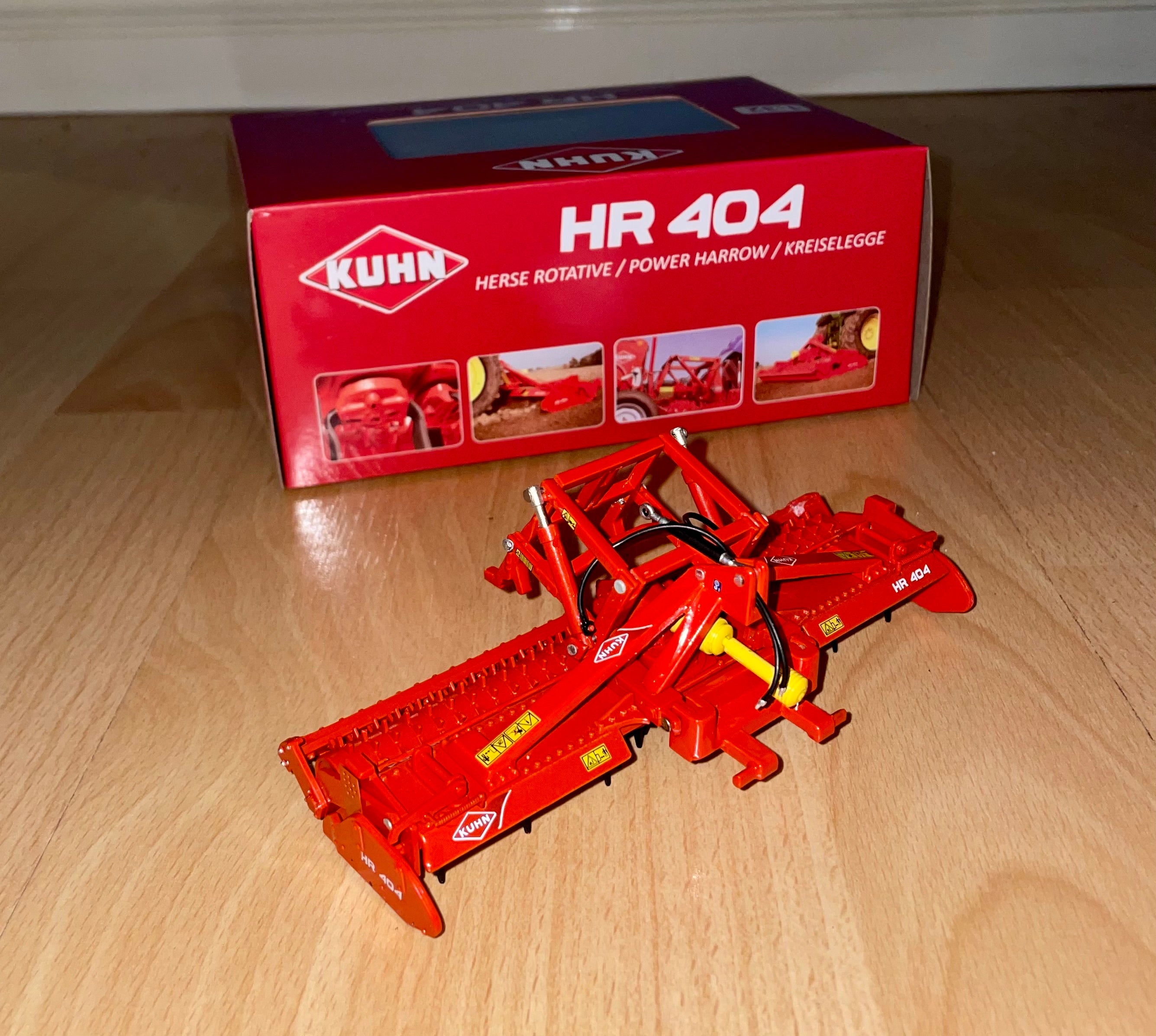 Replicagri Kuhn HR404 Power Harrow, 1:32 Scale, REP016
