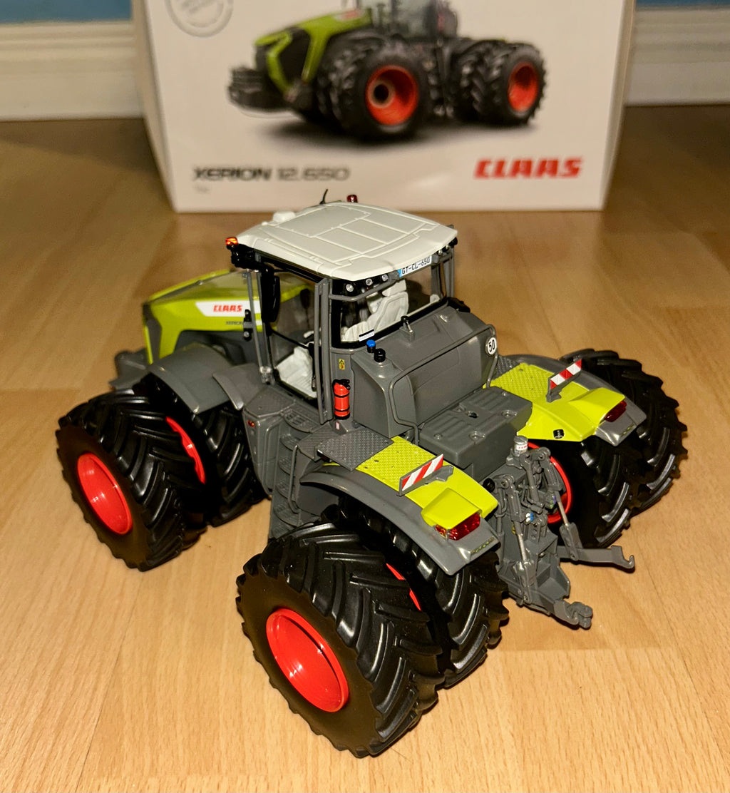 MARGE MODELS CLAAS XERION 12.650 TRAC - DUAL WHEELS - LIMITED EDITION 1:32 SCALE