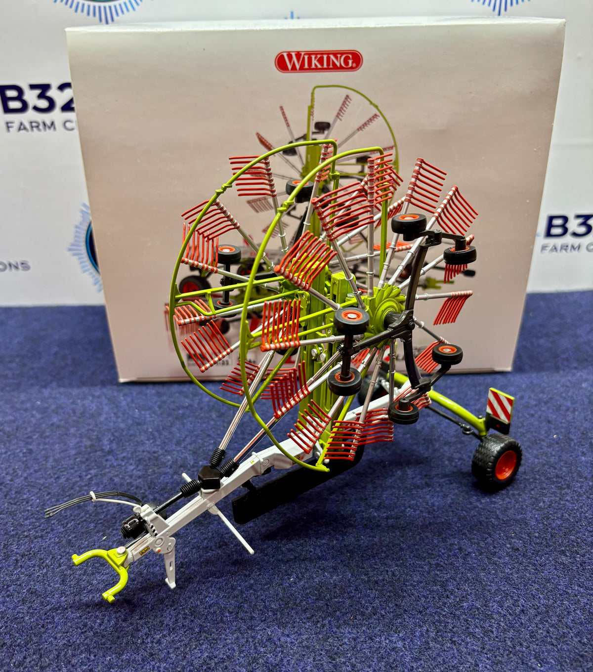 Rare - Wiking Claas Liner 2600 Rake 1:32 Scale