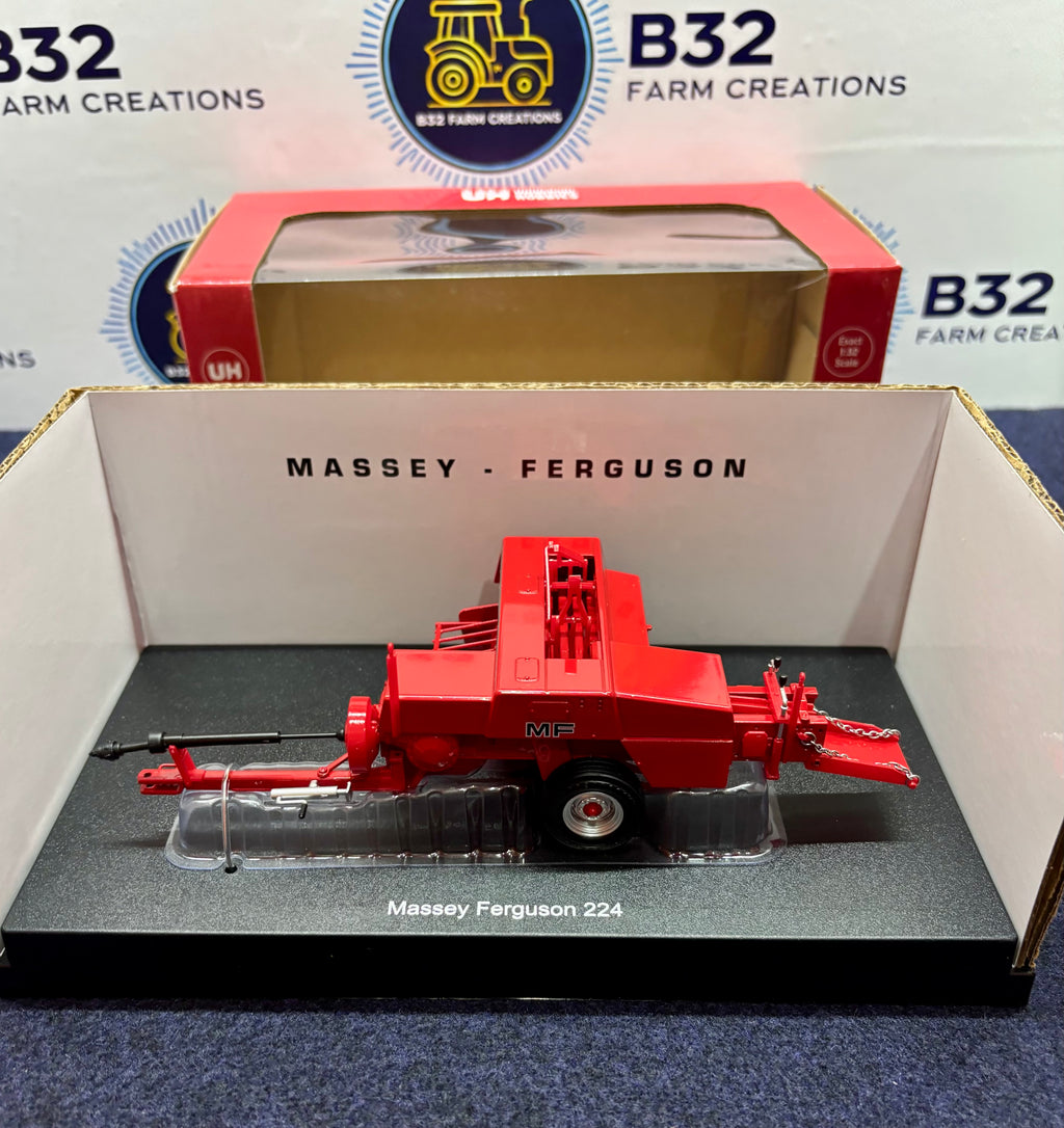 UNIVERSAL HOBBIES MASSEY FERGUSON 224 SMALL SQUARE BALER 1:32 SCALE