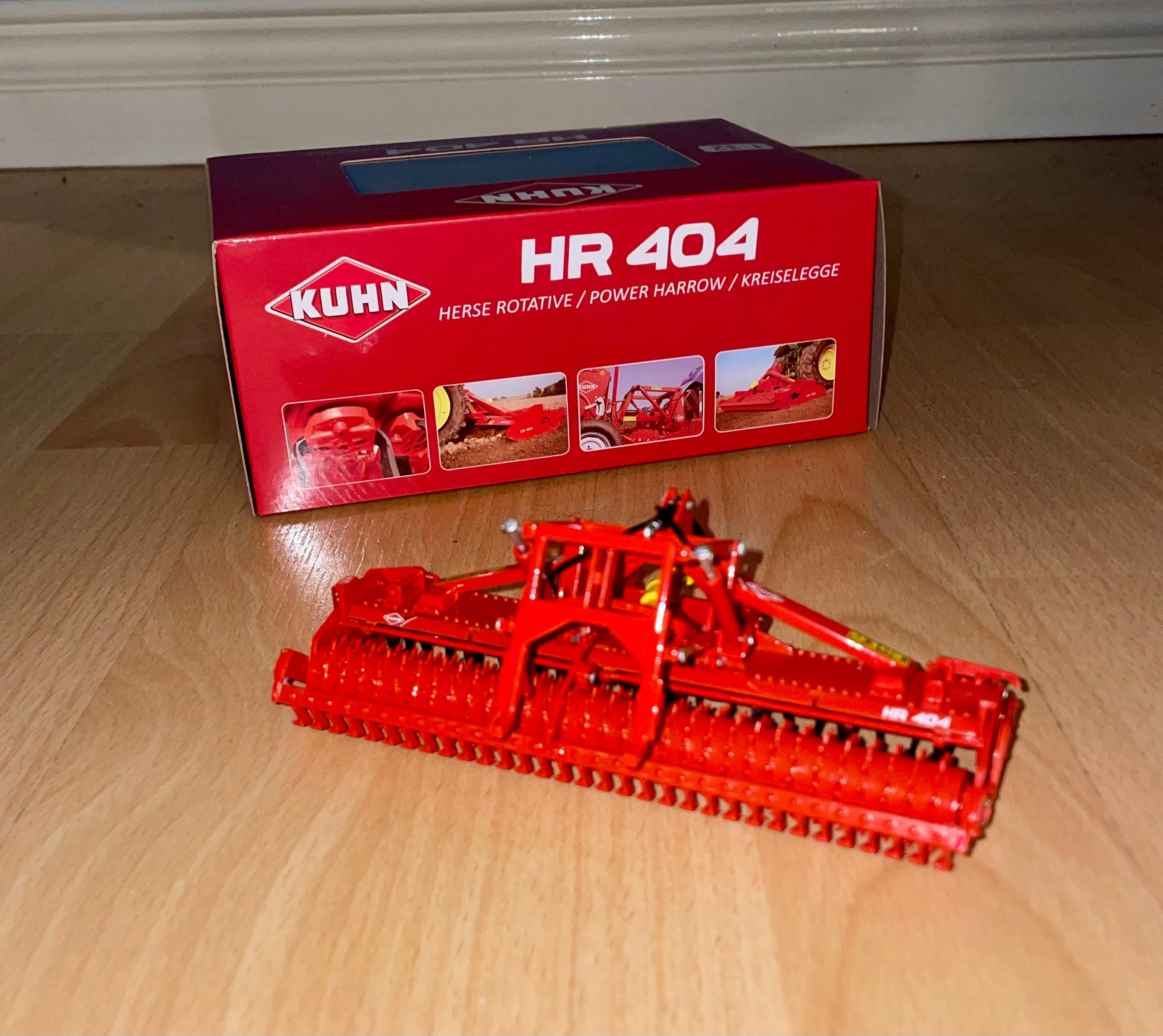 Replicagri Kuhn HR404 Power Harrow, 1:32 Scale, REP016