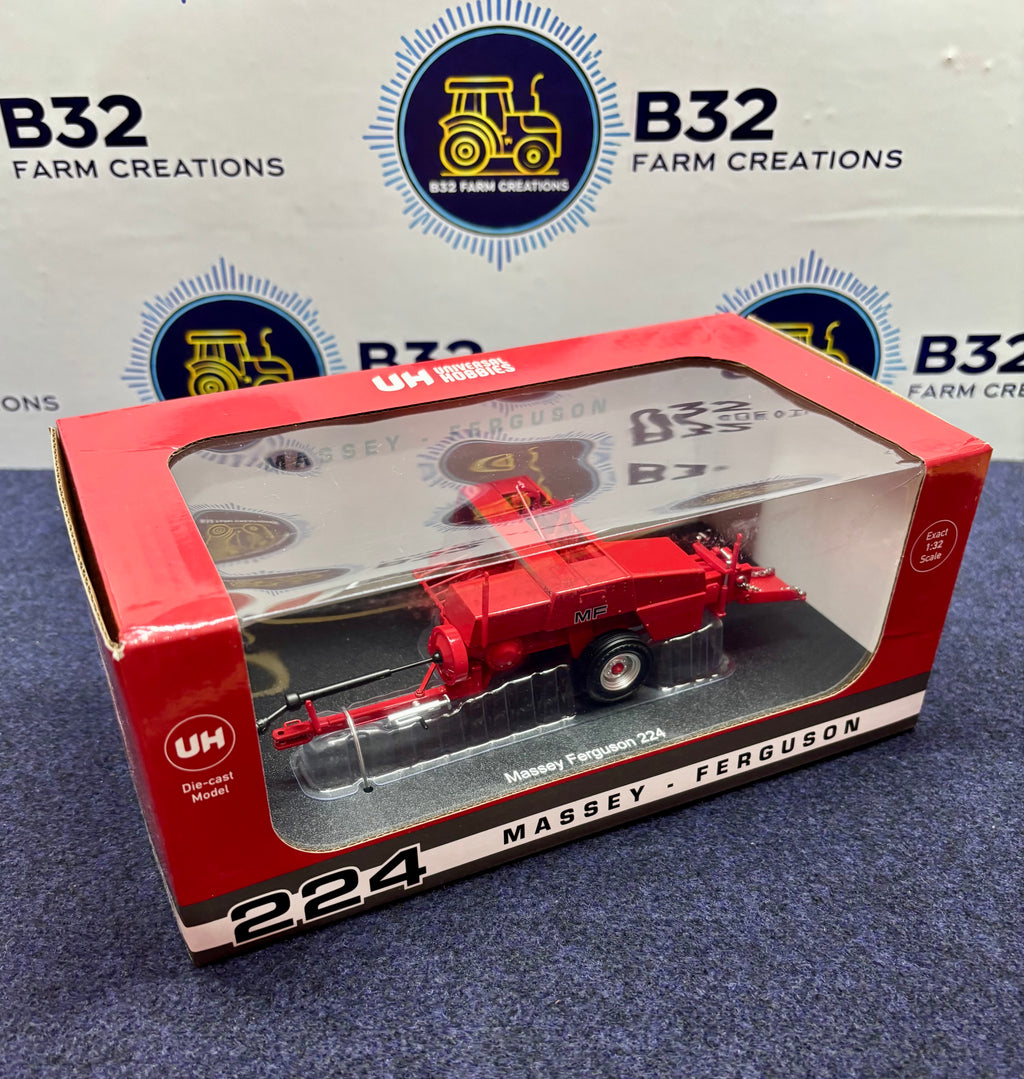 UNIVERSAL HOBBIES MASSEY FERGUSON 224 SMALL SQUARE BALER 1:32 SCALE