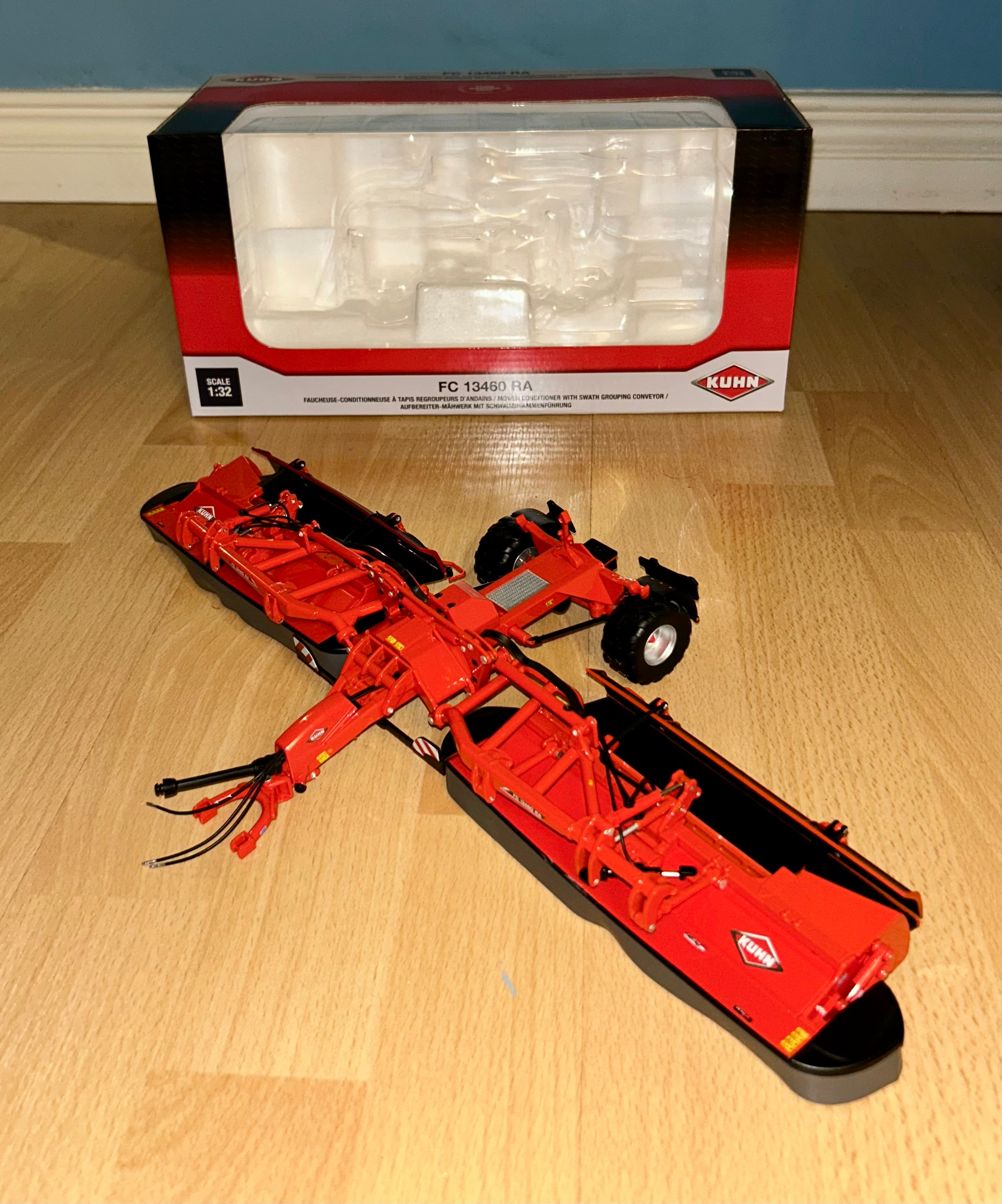 ROS KUHN FC 13460 Ra Mower Set, 1:32 Scale