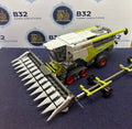 MARGE MODELS 1:32 SCALE CLAAS LEXION 8800 TERRA TRAC WITH CORN HEADER + TRAILER