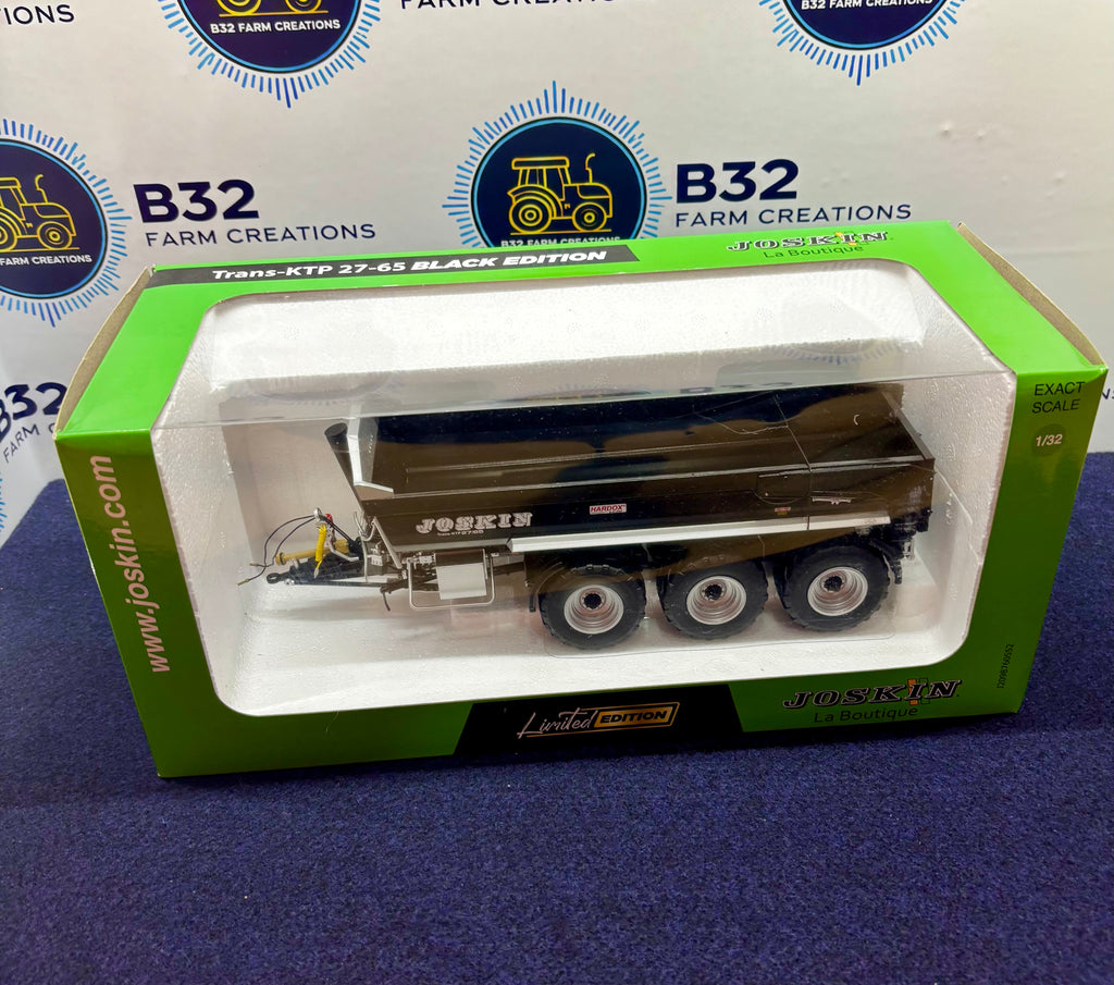 UNIVERSAL HOBBIES 1:32 SCALE JOSKIN KTP 27/65 TRAILER BLACK EDITION
