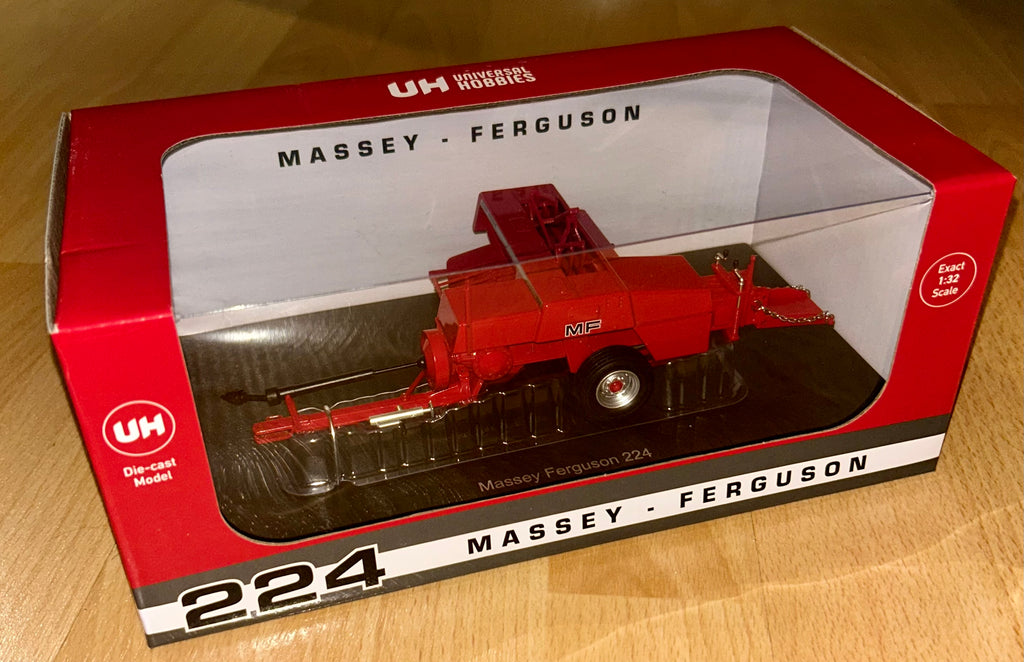 UNIVERSAL HOBBIES MASSEY FERGUSON 224 SMALL SQUARE BALER 1:32 SCALE