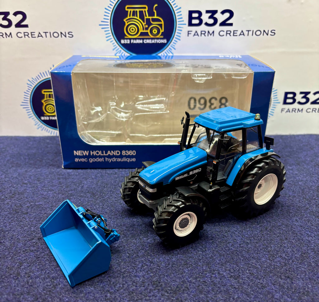 Replicagri New Holland 8360 Tractor And Linkbox In 1:32 Scale