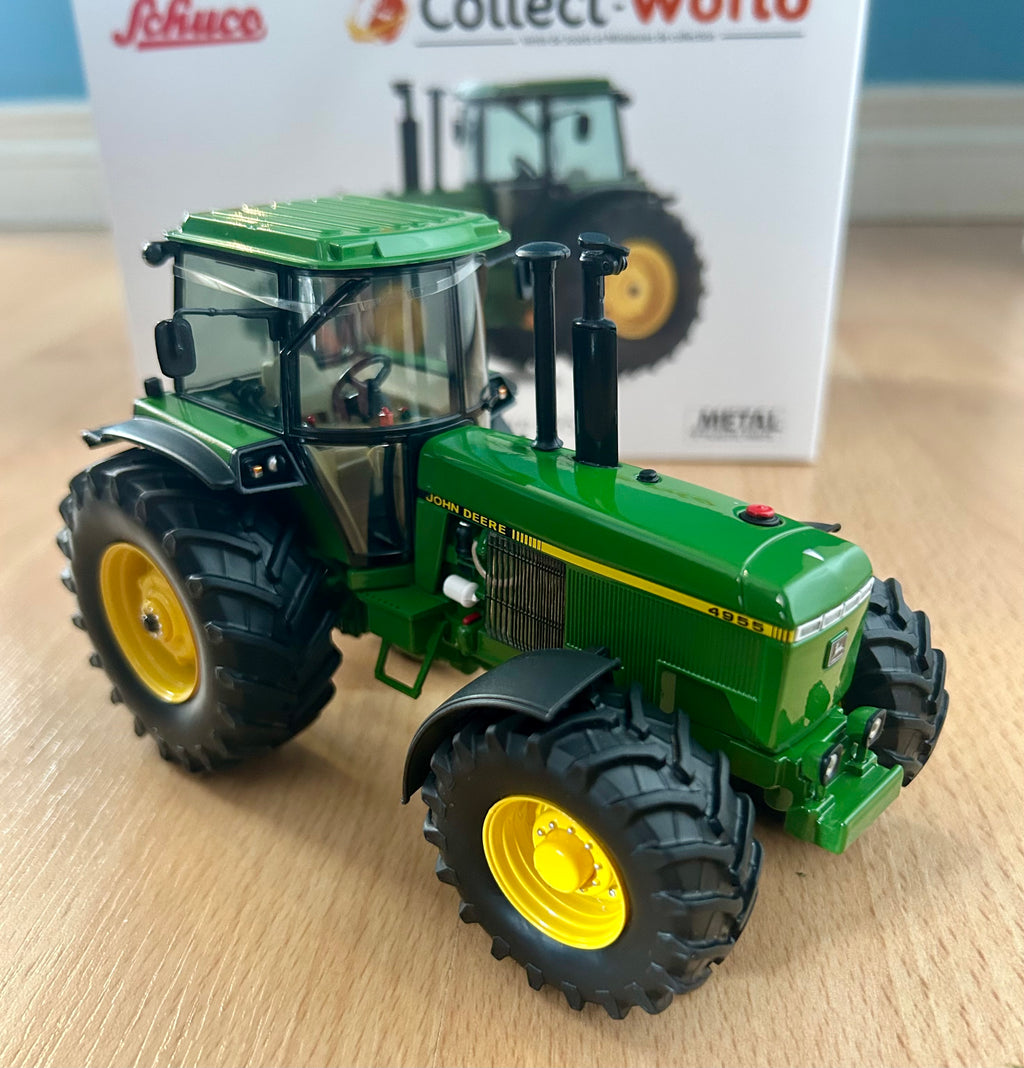 SCHUCO 1:32 SCALE JOHN DEERE 4955 TRACTOR - LIMITED EDITION